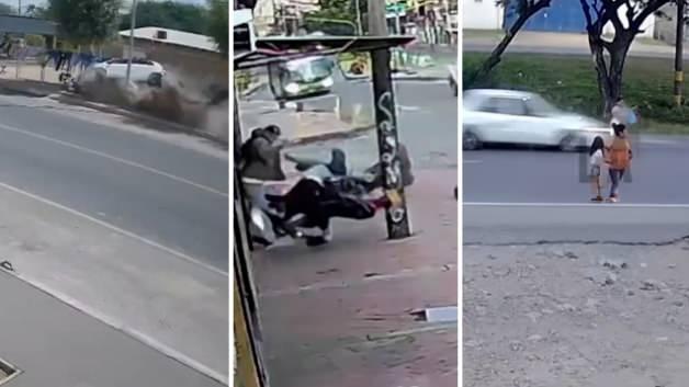 Latin Amerika'da peş peşe feci kazalar: Saniyeler içinde can pazarı yaşandı!