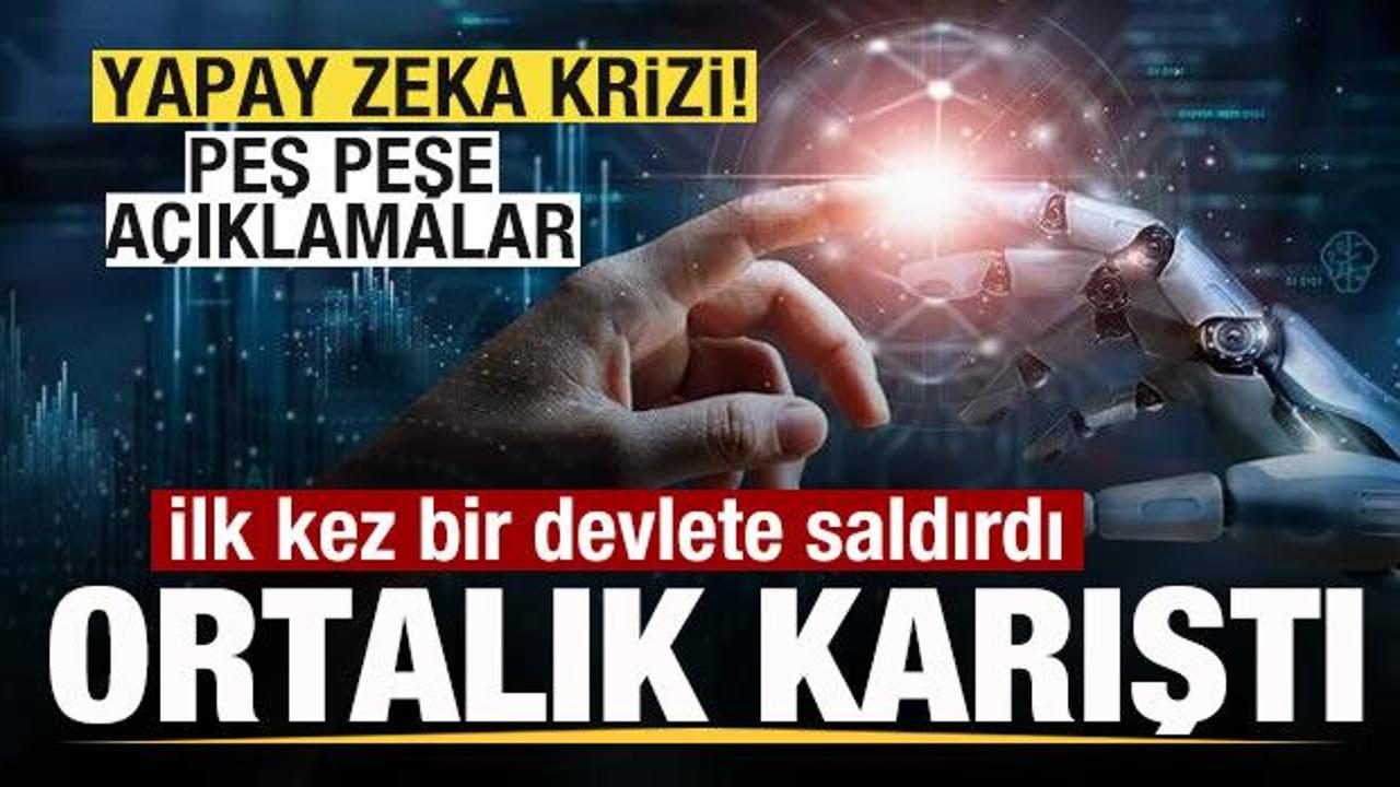 Yapay zeka ilk kez bir devlete saldırdı, ortalık karıştı! OpenAI'den açıklama!