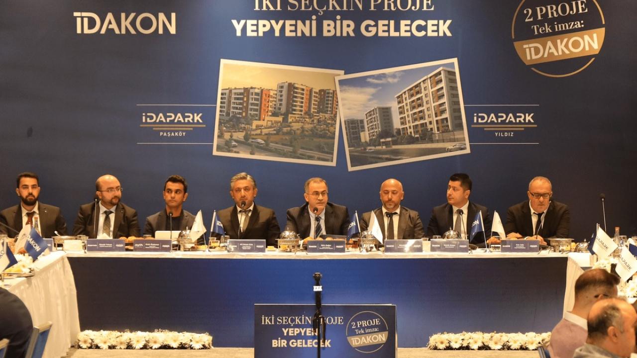İdakon Yapı İstanbul'daki iki yeni konut projesini tanıttı