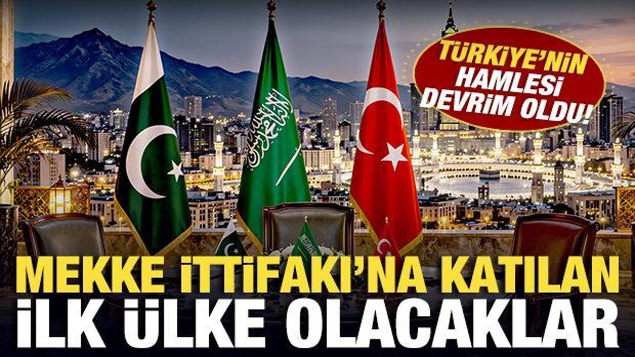 Türkiye'nin hamlesi devrim oldu! Kardeş ülke Mekke İttifakı'na katılan ilk ülke olacak