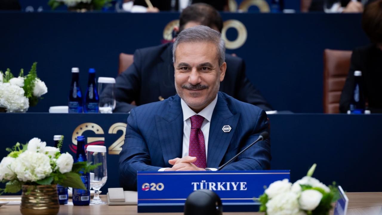 Bakan Fidan, ABD’de G20 Dışişleri Bakanları Toplantısı’na katıldı