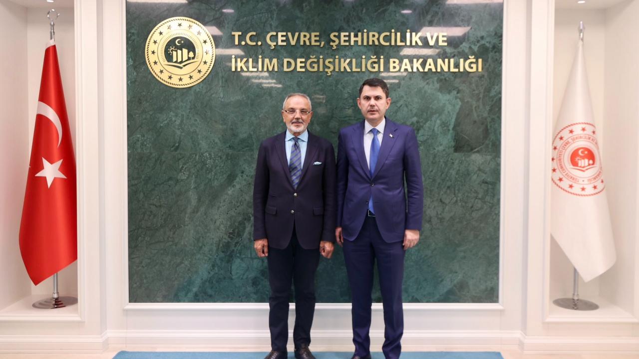 Bakan Kurum, DEM Partili Sırrı Sakık'ı kabul etti