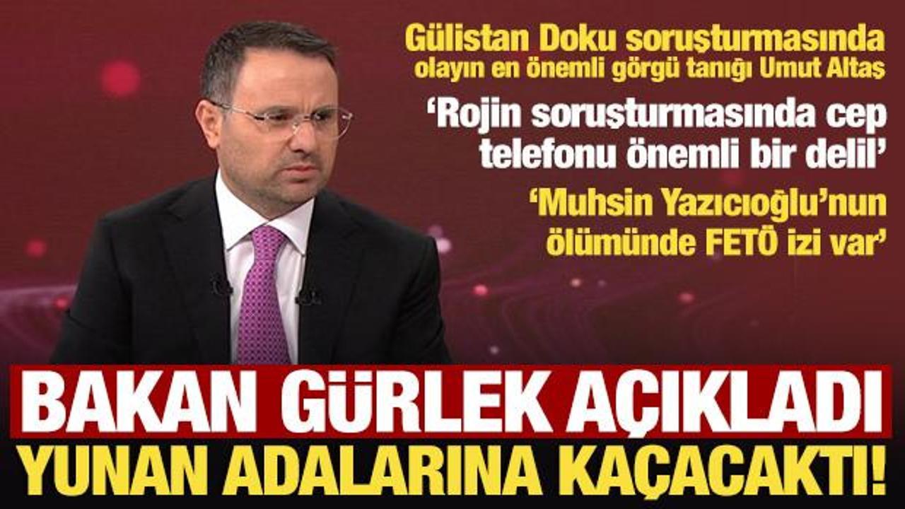 Adalet Bakanı Gürlek'ten Haluk Levent açıklaması: Yunan adalarına kaçacaktı