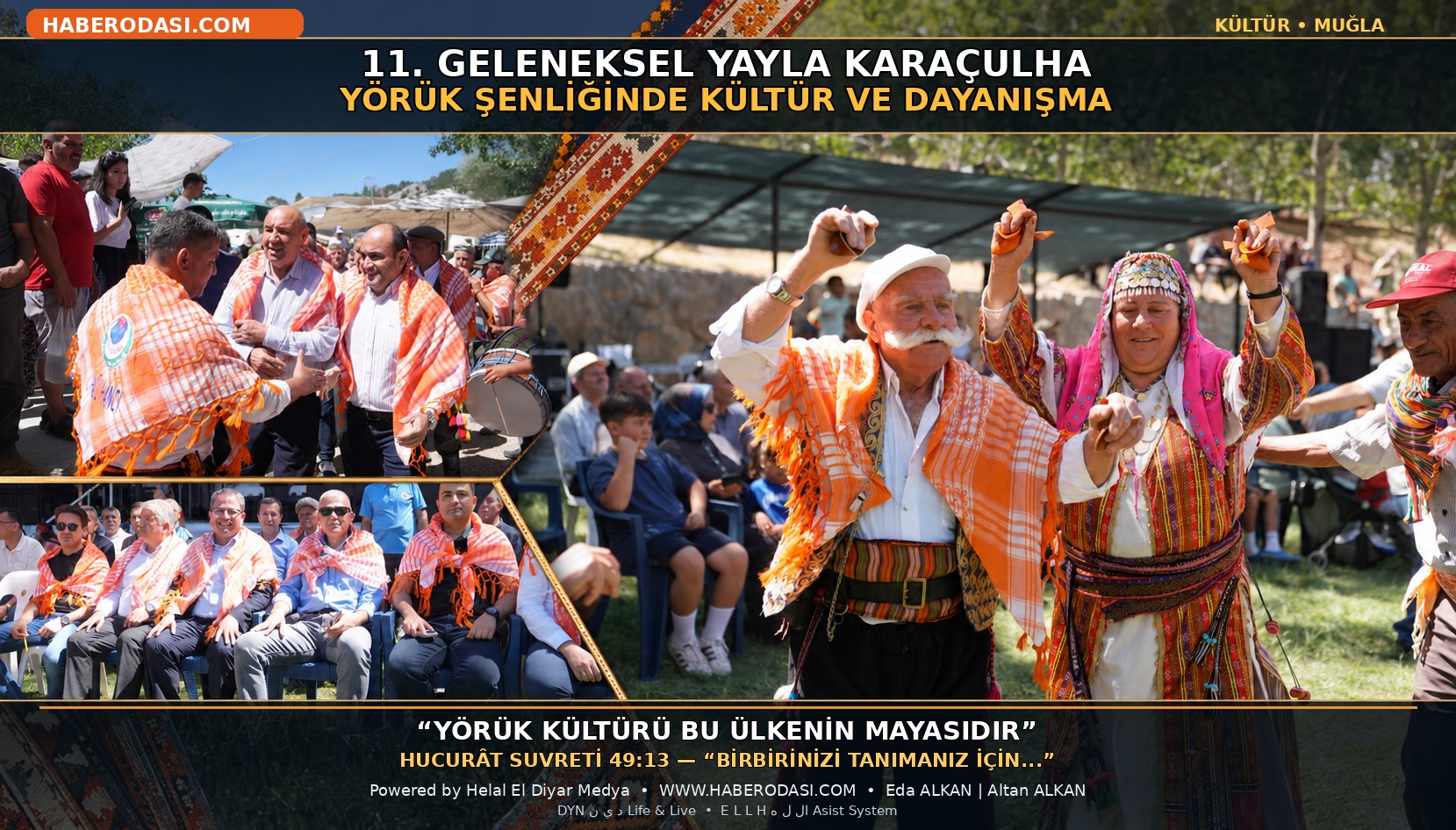 Mugla Fethiye seydikemer  Yayla Karaçulha’da Yörük Kültürü Coşkusu