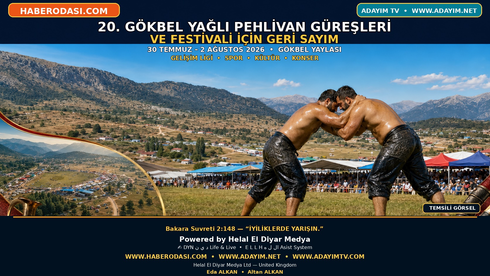 Gökbel’de Gelenek, Spor ve Müzik Buluşuyor: 20. Yağlı Pehlivan Güreşleri İçin Geri Sayım