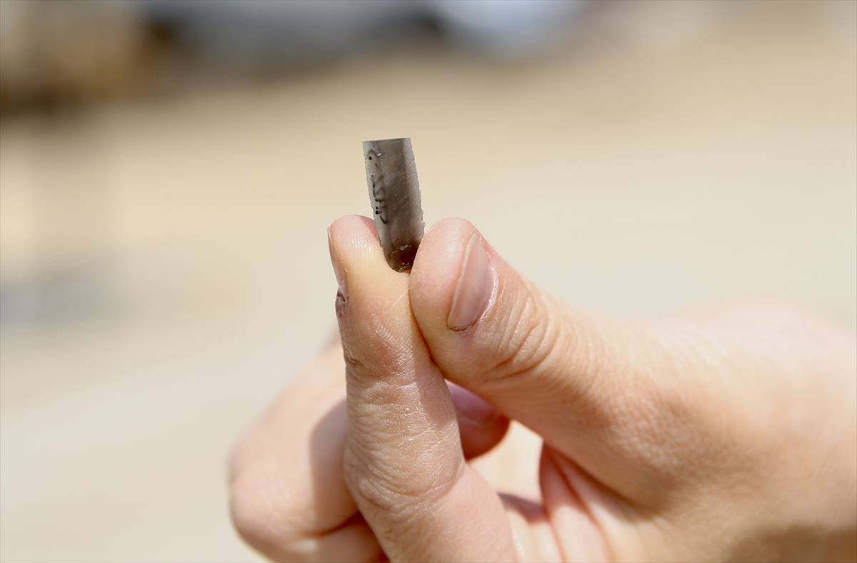 Anadolu’daki tek örnek! Çaltılar Höyük’te “Melos obsidyeni” ortaya çıkarıldı