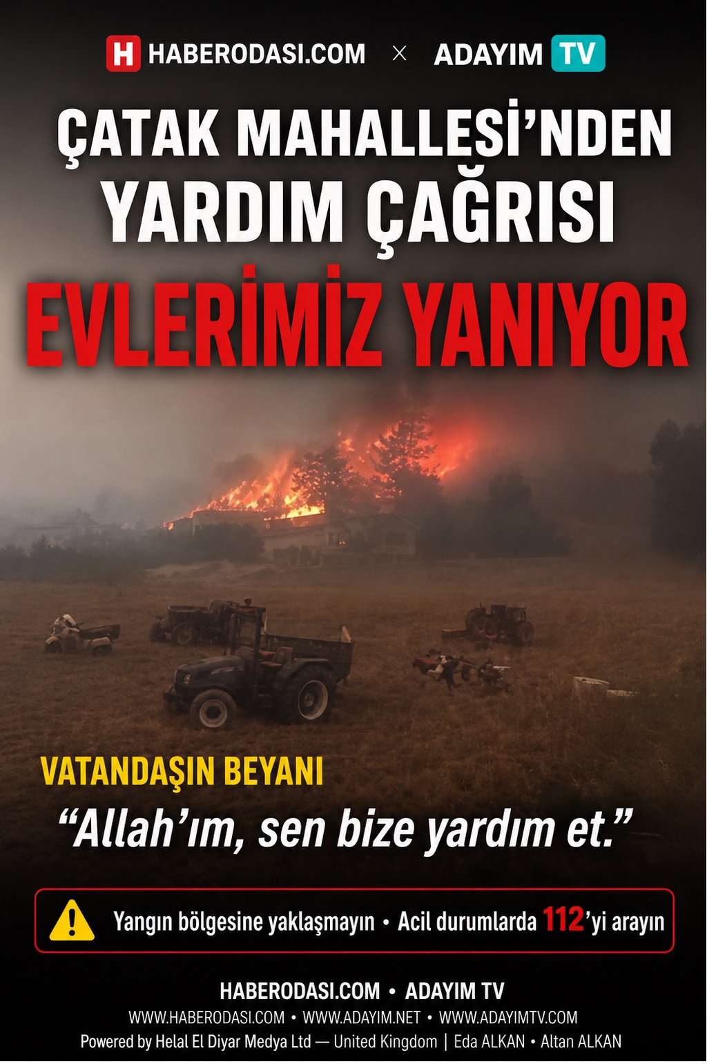 🚨 SON DAKİKA | ÇATAK MAHALLESİ’NDEN YARDIM ÇAĞRISI E L L H ا ل  ل  ه ’ım, sen bize yardım et