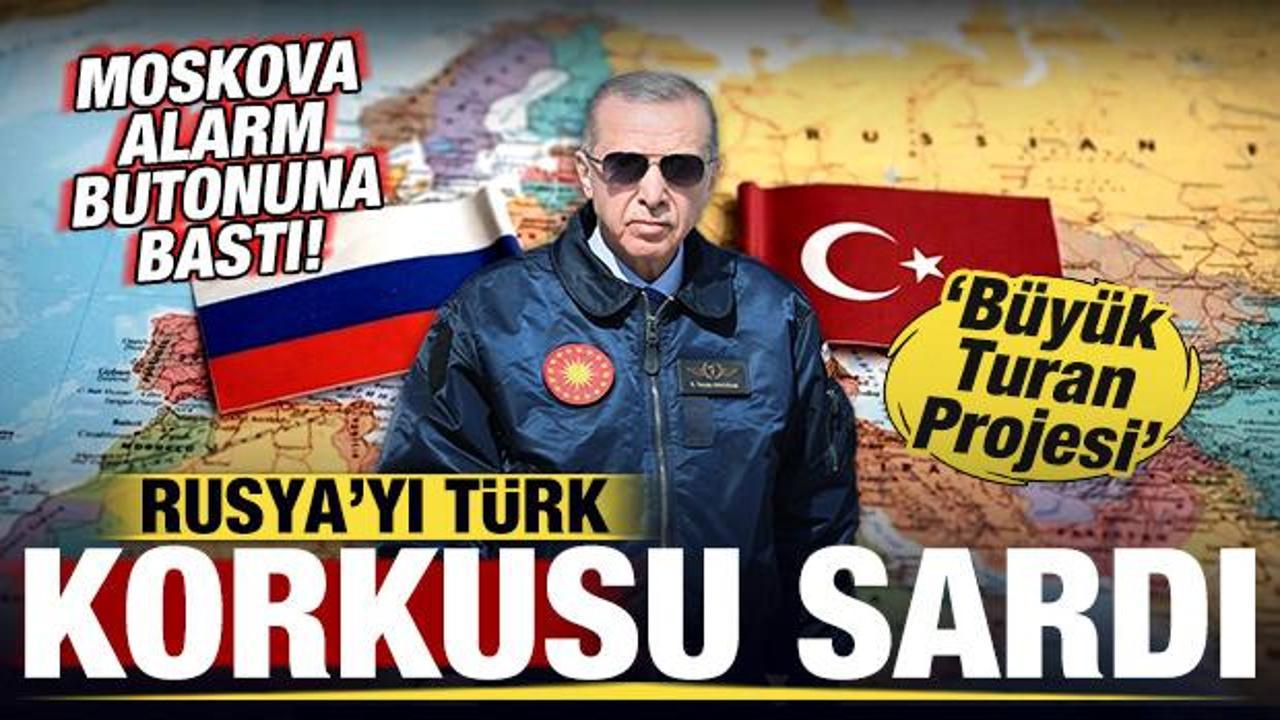 Rusya'yı Türk korkusu sardı! Erdoğan Moskova'yı alarma geçirdi! Türkiye gözünü oraya dikti