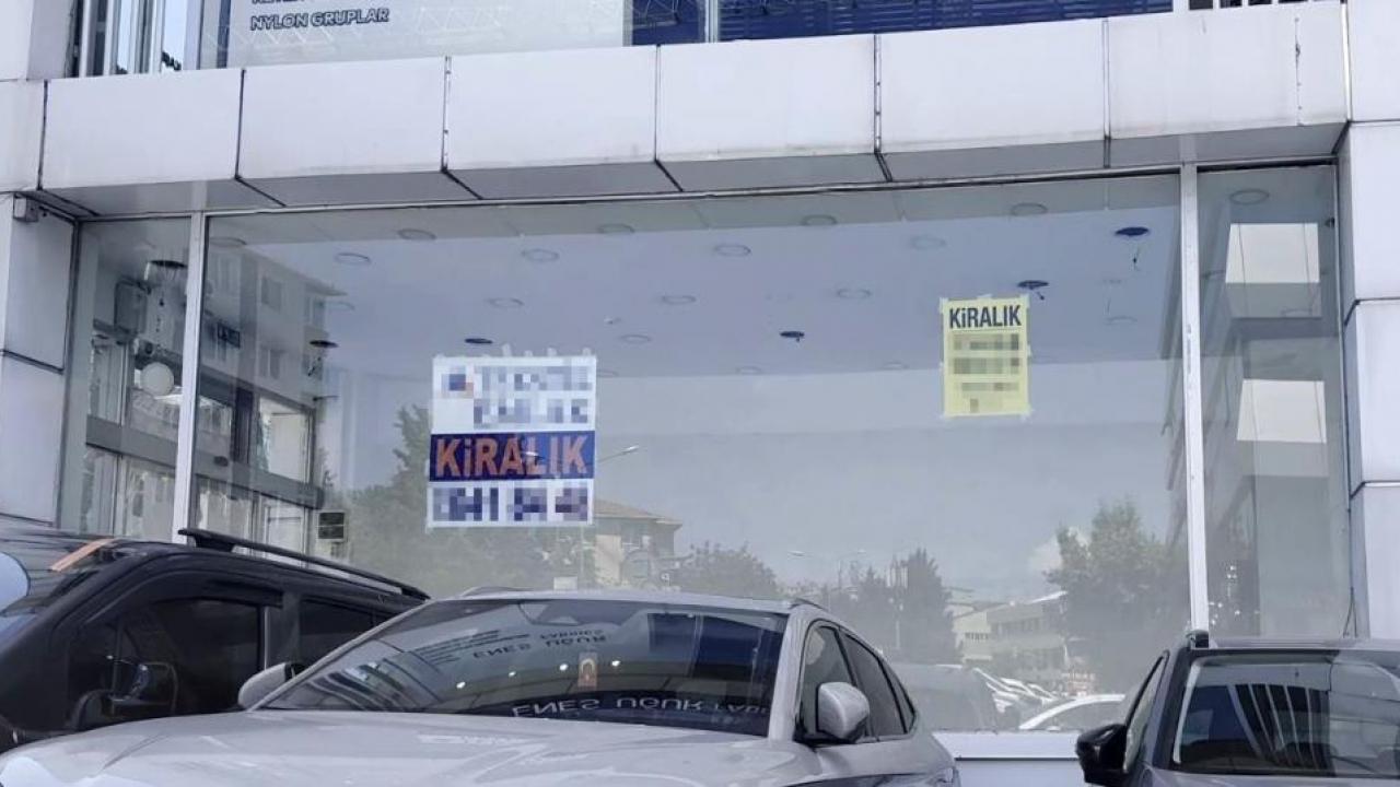 Dükkanlar boş kaldı, kiralık işyeri ilanları arttı