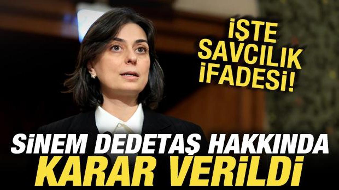 Üsküdar Belediye Başkanı Sinem Dedetaş hakkında son dakika kararı