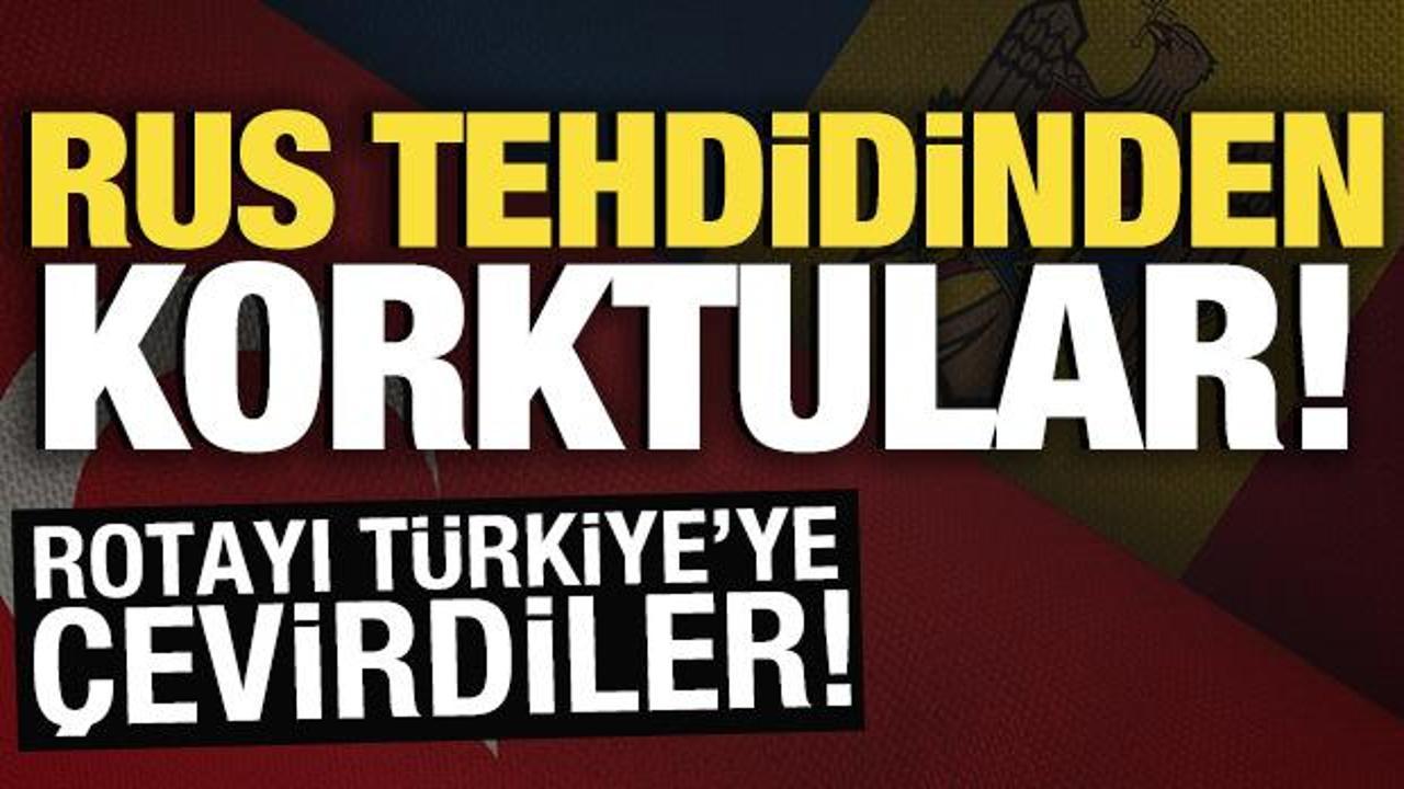 Rus tehdidinden korktular! Rotayı Türkiye'ye çevirdiler