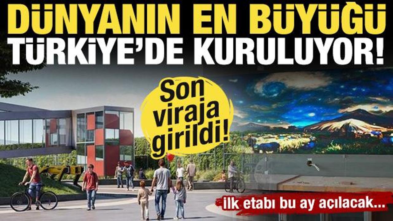 200 bin metrekarelik dev teknoloji üssü geliyor! Dünyanın en büyüğü Türkiye'de kuruluyor!