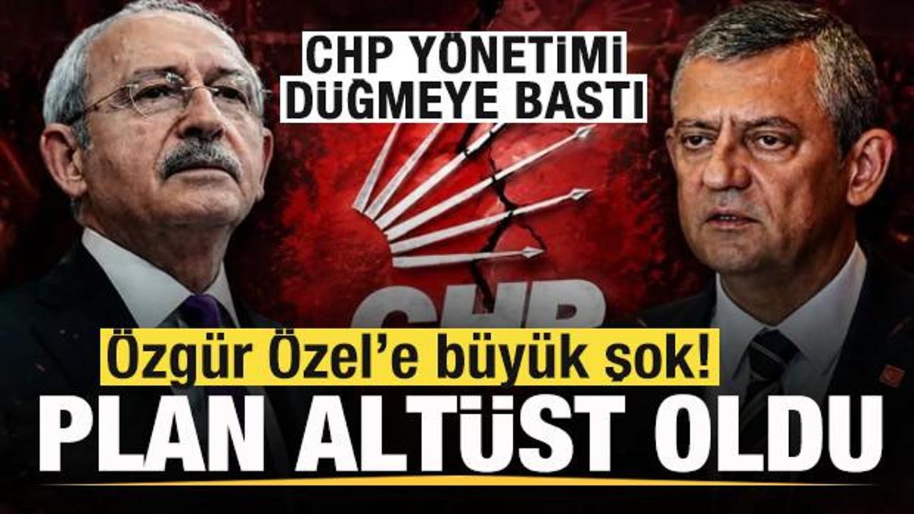 Kılıçdaroğlu düğmeye bastı! Özgür Özel’in planı altüst oldu