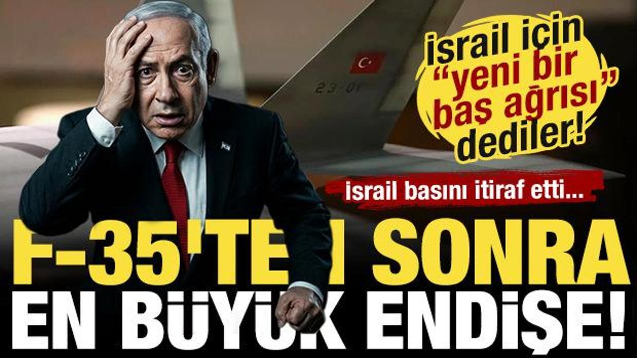F-35 korkusu dinmedi! Bu kez KAAN Tel Aviv'i alarma geçirdi! İsrail için 'baş ağrısı!'
