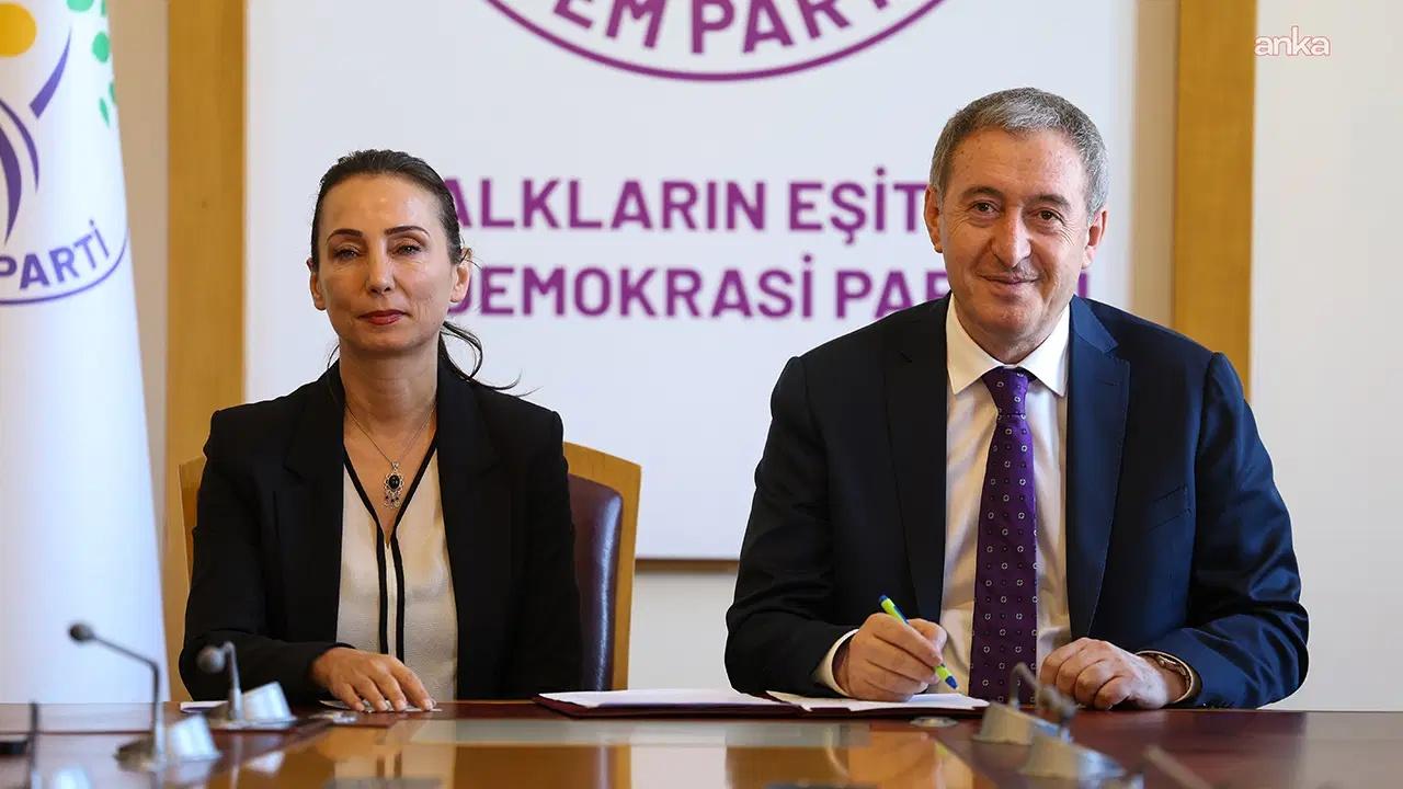 DEM Parti 'Çerçeve Yasa Teklifi'ni imzaladı