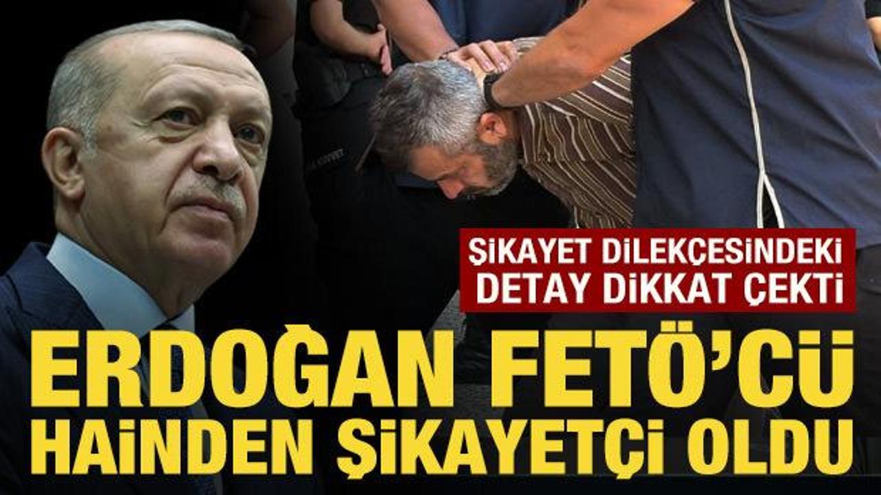 Cumhurbaşkanı Erdoğan, suikastçı FETÖ'cü Burkay Karatepe'den şikayetçi oldu