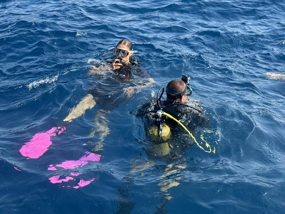 Antalya’nın su altı dünyası turizm çeşitliliğine katkı sağlıyor