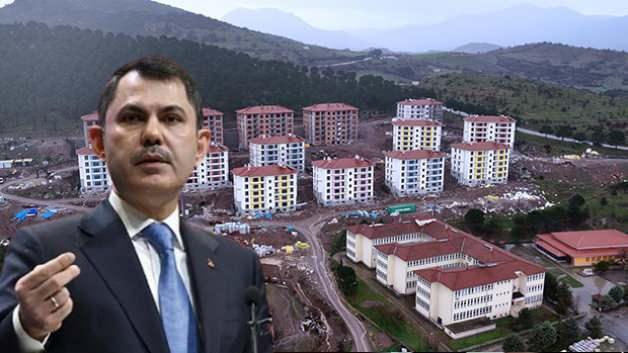 Bakan Murat Kurum'dan Sındırgı depreminin 1. yılında "Yalnız bırakmadık, bırakmayacağız"dedi