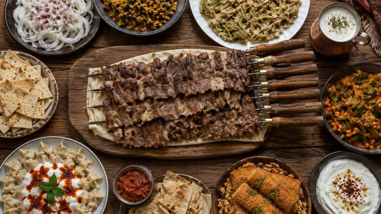 Erzurum’da 4. kez lezzet ve kültür şöleni: Cağ kebabından kadayıf dolmasına 39 durak!