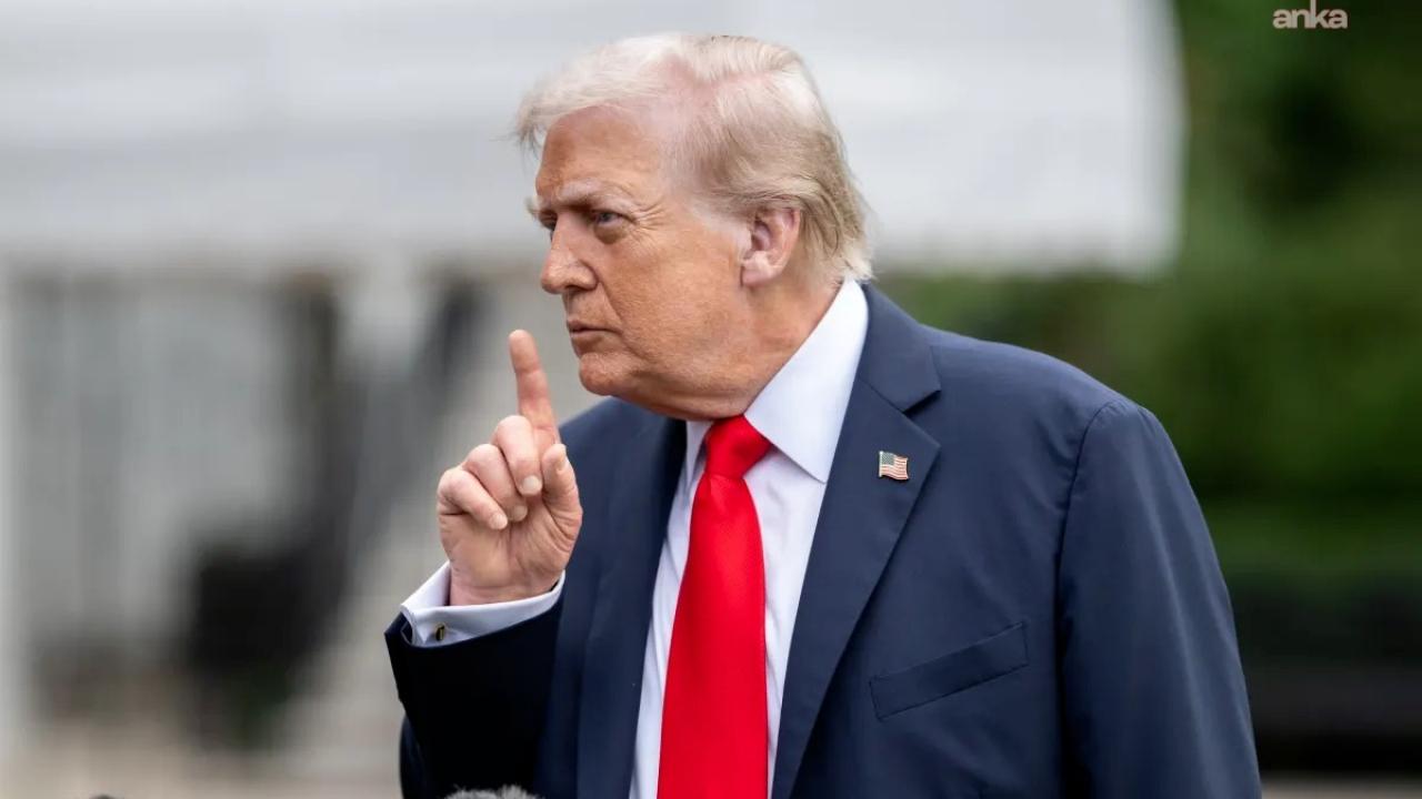 Trump  "yeni ABD toprağını" paylaştı