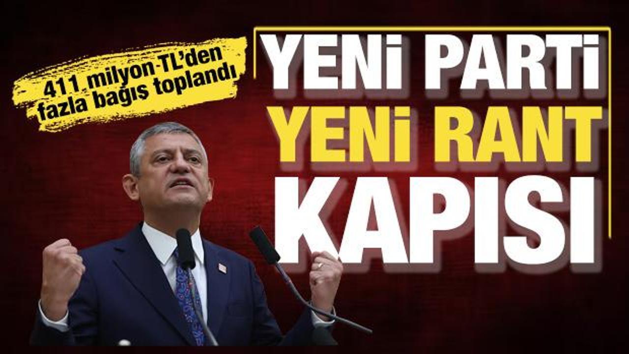 Yeni Parti'ye yeni rant kapısı: 20 günde 411 milyon TL'den fazla bağış yapıldı