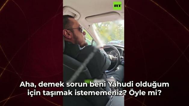 Taksi şoförü Yahudi yolcuyu taşımayı reddetti: Siz insan değilsiniz