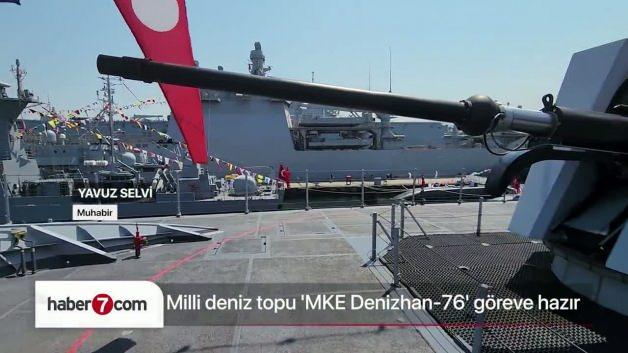 Ambargoları delen milli deniz topu Denizhan iki ülkeye ihraç edildi