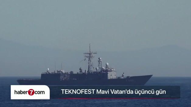 Türk donanmasının vurucu gücü TCG Sancaktar TEKNOFEST Mavi Vatan'da kapılarını açtı
