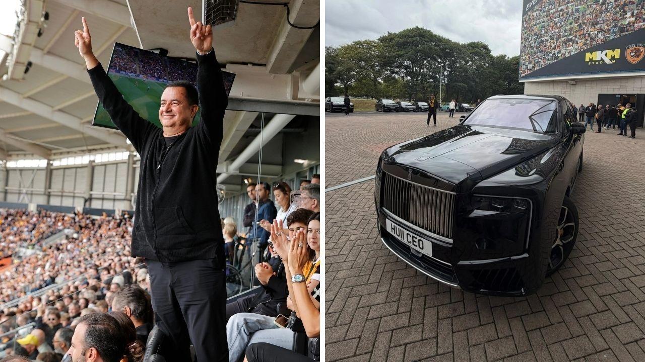 “Hull CEO” plakası olay oldu: Acun’un Rolls-Royce’unun gerçek değeri ortaya çıktı