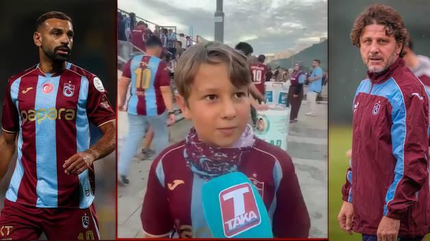 Trabzonsporlu minik taraftarın taktik analizi sosyal medyada büyük ses getirdi