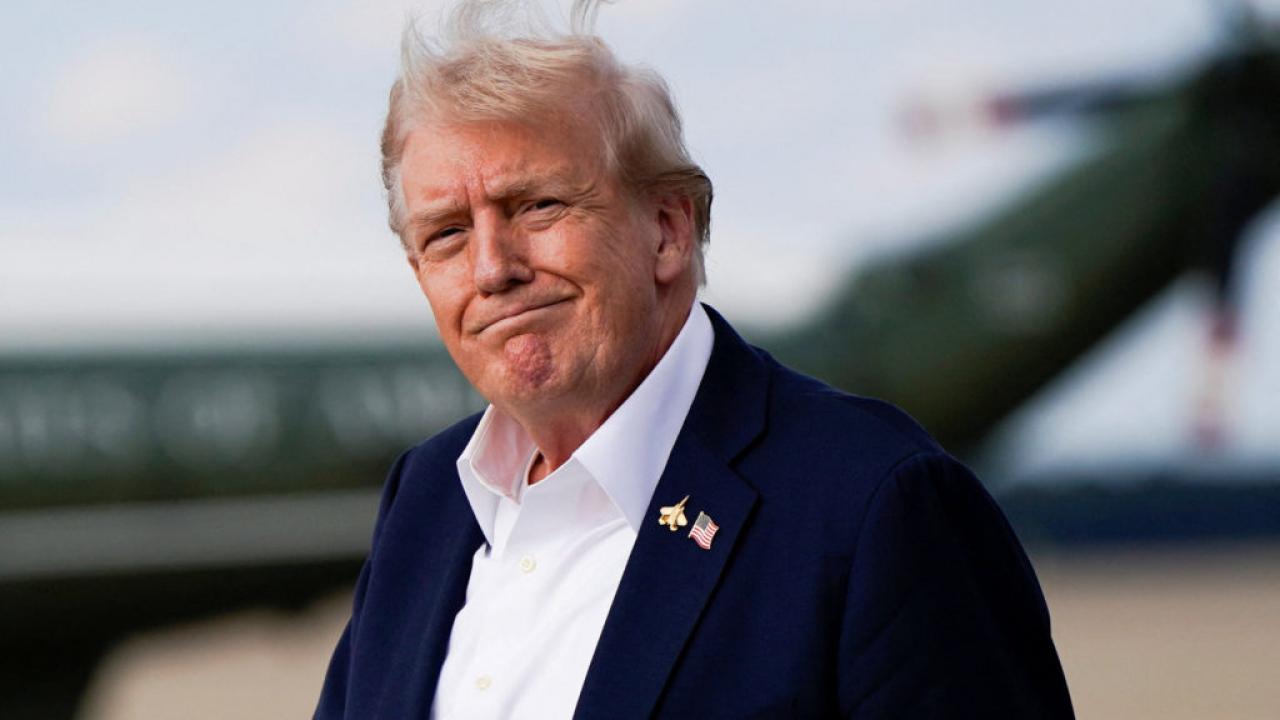 Trump'ın yeni saçları gündem oldu! Görenler gözlerine inanamadı
