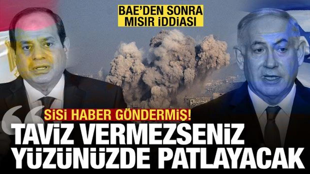 "Mısır İsrail'i uyarmış ama dinletememiş" iddiası