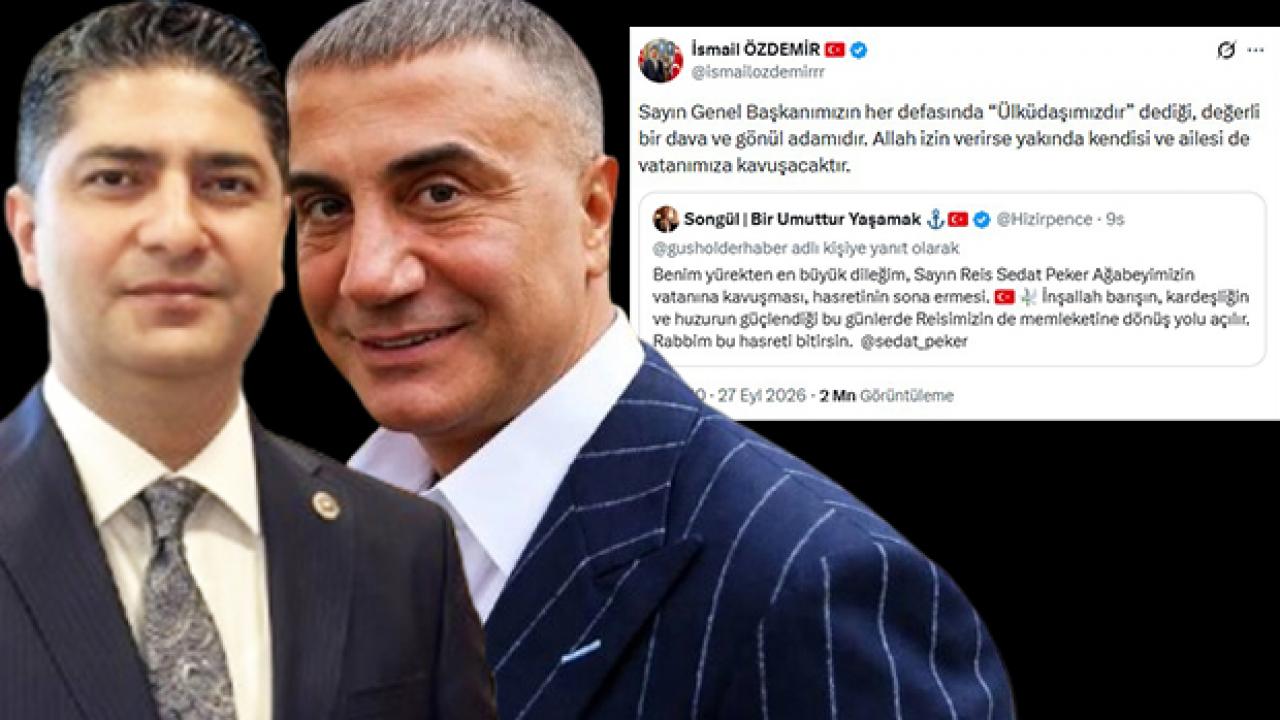 MHP'den Sedat Peker açıklaması: Yakında vatanına kavuşacaktır