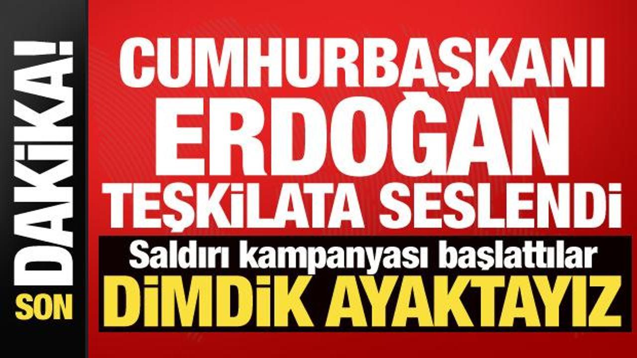 Erdoğan'dan dikkat çeken mesaj! 'Hiç endişe etmeyin' diyerek seslendi