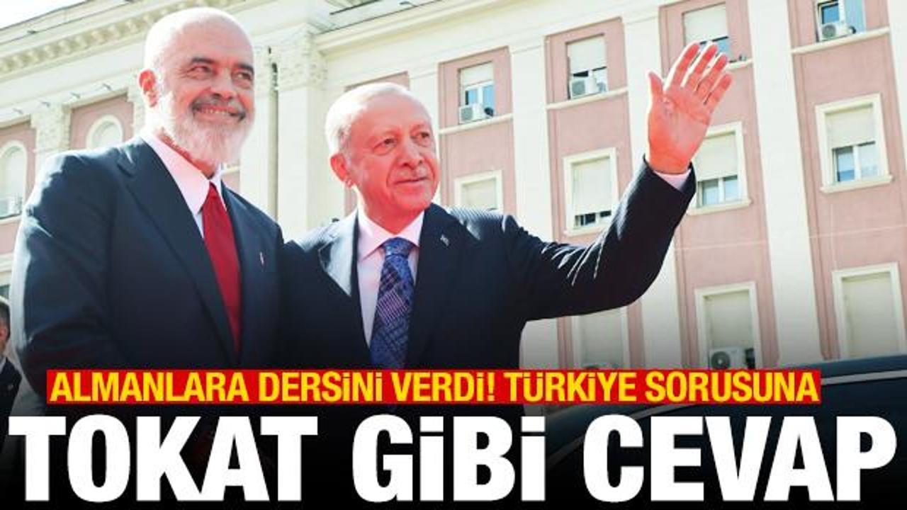 Almanlara dersini verdi! Türkiye sorusuna tokat gibi cevap