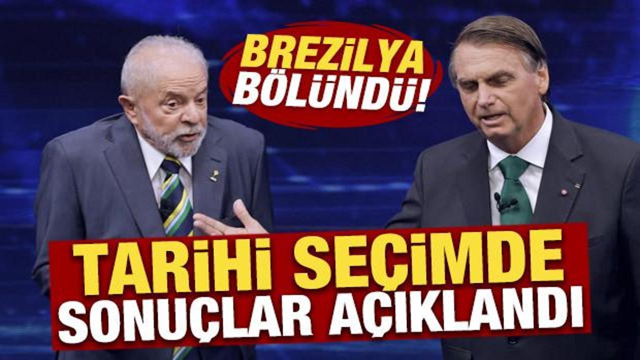 Brezilya bölündü! Tarihi seçimde sonuçlar açıklandı: Seçim ikinci tura kaldı