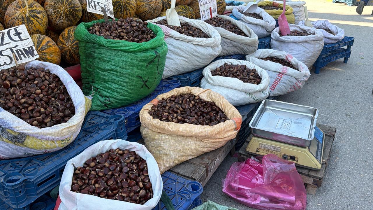 Havalar serinledi, kestane sezonu açıldı: Kilosu 400 liraya kadar çıkıyor!