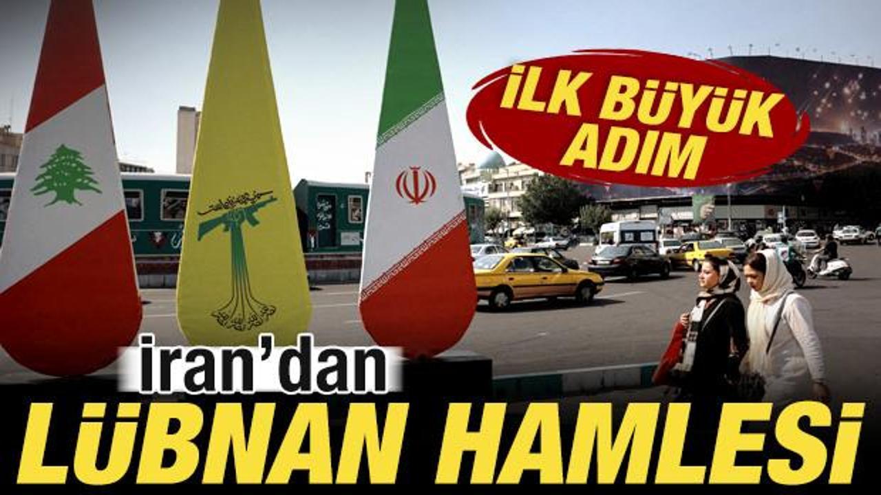 İran'dan son dakika Lübnan hamlesi! İlk büyük adım!