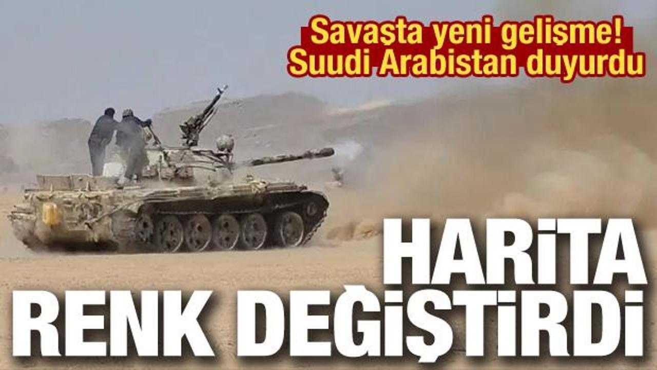 Harita renk değiştirdi: Yemen'de şiddetli çatışmalar