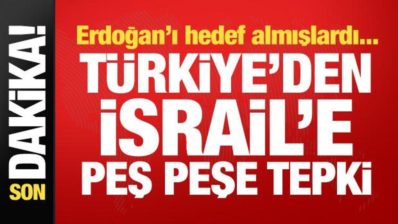 İsrailli bakan Katz'dan Erdoğan’a küstah sözler! Türkiye'den peş peşe tepki geldi