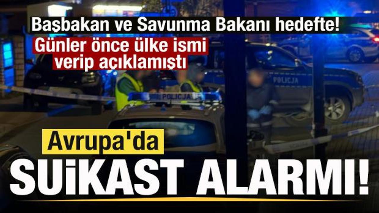 Avrupa'da suikast alarmı! Başbakan ve savunma bakanına tehdit! Ülke ismi verip uyarmıştı
