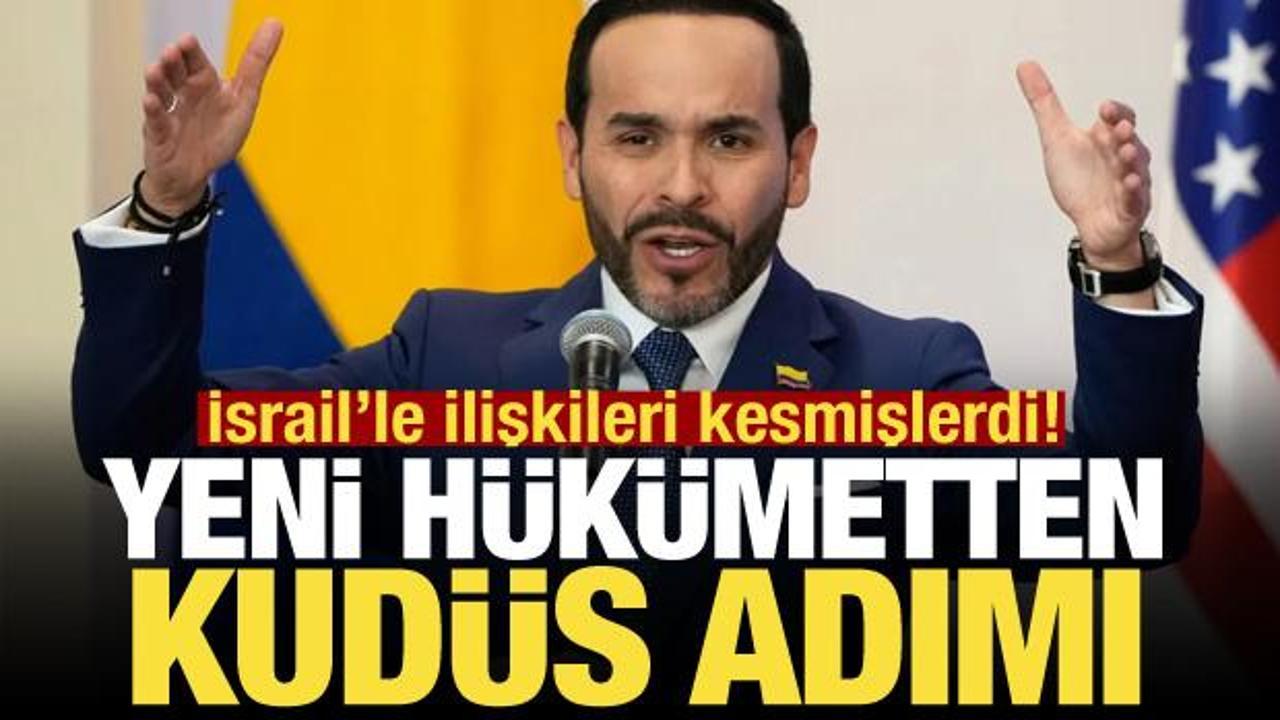 Kolombiya İsrail Büyükelçiliği'ni Kudüs'e taşıyarak yeniden açtı