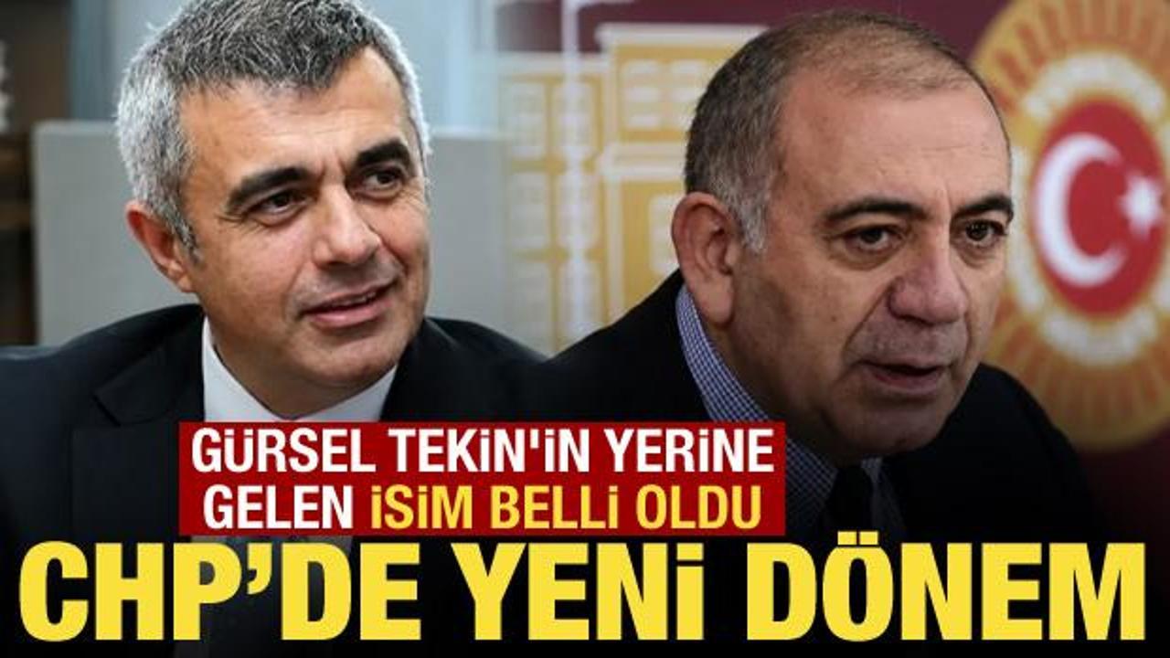 CHP İstanbul İl Başkanı belli oldu! İşte Gürsel Tekin’in yerine gelen isim