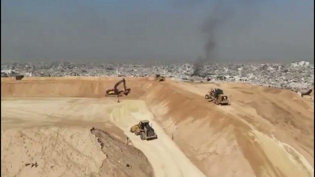 İsrail ordusu Refah'ta coğrafyayı değiştiriyor!