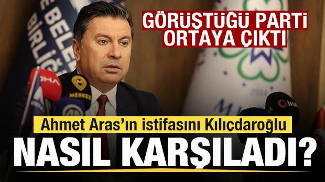 Ahmet Aras istifa etti! Kılıçdaroğlu nasıl karşıladı? Görüştüğü parti ortaya çıktı!