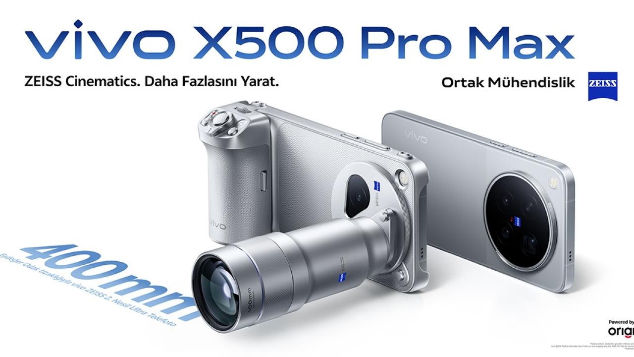 vivo X500 Pro Max, tanıtıldı: Telefonla fotoğraf çekmek tamamen değişiyor